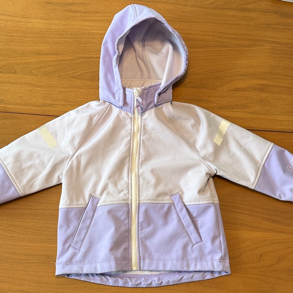 H&M Kids Raincoat - Light Purple and White